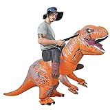 JASHKE Dinosaurier Aufblasbare Kostüme Tyrannosaurus rex Reiten Kostüm...