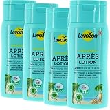 LAVVOZON After-Sun Kühlende Apres Lotion, mit Aloe Vera, Panthenol und...