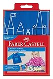 Faber-Castell 201203 - Kinder Malschürze, blau, Einheitsgröße, 1 Stück