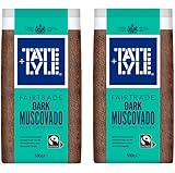 Tate & Lyle Fairtrade Dark Muscovado Pure Cane Sugar 2er Set (2x500g) -...