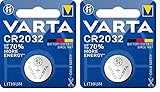 VARTA Batterien Knopfzelle CR2032, 1 Stück, Lithium Coin, 3V,...