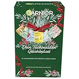 Garnier Geschenkset, Tuchmasken Set, Beauty-Set mit Sheet-Masks für das...