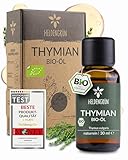 Heldengrün® BIO Thymianöl [100% NATURREIN] Zertifiziertes Lebensmittel...