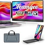 Teamgee Tragbarer Monitor für Laptop - 14'' FHD Portable Monitor -...