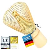 Original Matcha-Besen mit 100 Borsten, Bambus-Besen - Das Tee-Zeremonie...