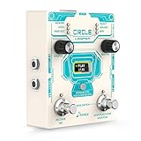 Donner Circle Looper Record Gitarren Effektpedal mit Time Progress Bar...