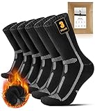 YESWEL 3 Paar Leichte Wandersocken Herren Damen 43-46, Abriebfeste...