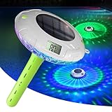 BALDR Pool Thermometer -Solarbetriebenes Schwimmthermometer, Nie wieder...