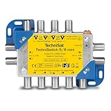 TechniSat TECHNISWITCH 5/8 MINI, Multischalter / Satverteiler für bis zu 8...