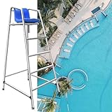 Outdoor-Rettungsschwimmer-Stuhl für Pool, Terrasse, Strand und See,...