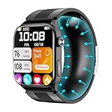 iSo Tech Smartwatch Herren mit Blutdruckmessung EKG, 2,06' AMOLED Smart Uhr...