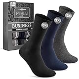 10 Paar Socken Herren 39-42 Baumwolle Business Socken Atmungsaktive...