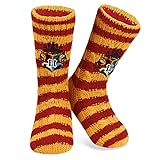 Harry Potter Winter Socken - 1 Paar Kuschelsocken Flauschige - Damen...