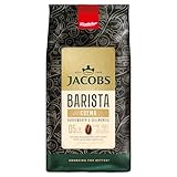Jacobs Kaffeebohnen Barista Crema, ausgewogen mit Zitrus- & Nussnote,...