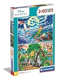 Clementoni 21613 Supercolor Disney Classic – Puzzle 2 x 60 Teile ab 4...