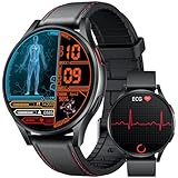 Smartwatch Herren mit EKG+𝐇𝐑𝐕 Blutdruck...
