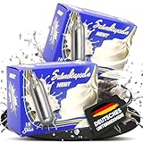 NEMT 20s 20 Stück N2O Sahnekapseln, passend für alle handelsüblichen...