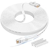 Nixsto Ethernet Kabel 20m, Cat 6 lan kabel 20meter High Speed,...