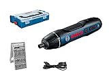 Bosch Professional Akkuschrauber Bosch GO (inkl. 25-tlg. Bit-Set,...