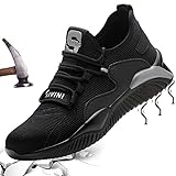 Mitudidi S1p Sicherheitsschuhe Herren 43 Kevlar Arbeitsschuhe mit...