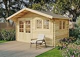 Gartenhaus Gabriel-34 mit Fußboden aus Holz, Gerätehaus 400x300, 10,07...