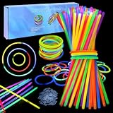 100 x Knicklichter Party Set für Kinder, Glow Armbänder Multi Colored...