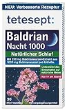 tetesept Baldrian Nacht 1000 – Nahrungsergänzungsmittel mit...