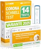 Adeste – NEUE Variante 14 x 1er Corona Schnelltest für Zuhause COVID 19...
