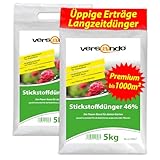 versando 10kg Stickstoffdünger bis 1000m²: 46% UREA Stickstoff für...