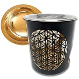 Trintura Räucherstövchen mit Räuchersieb und Räucherschale zum...