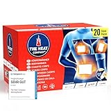 THE HEAT COMPANY Bodywärmer - 20 Stück - Wärmepflaster Rücken & Nacken...