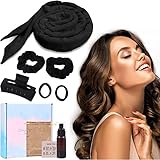 Lockenwickler Ohne Hitze, Neu Rutschfest Heatless Curls, über Nacht mit...