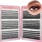 KEYRI 580 Stück Wimpern Extensions 30-40-50-60-80-100D Curl Lash Extension...