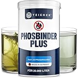 Teicher Phosphatbinder für klares Teichwasser – Reduziert Phosphat...
