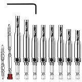 flintronic HSS Scharnierbohrer, 11 Stück Zentrierbohrer Satz,...