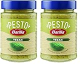 Barilla Pesto Basilico Vegan 1x195g | Glutenfreie Italienische Pasta-Sauce...