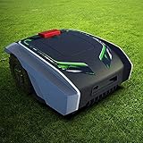 Mähroboter für Rasenflächen bis 1500m² mit 25% Steigung, Ultra leise,...