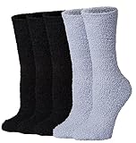 Justay Comf 5 Paar Kuschelsocken Herren Bettsocken Kuschel Flauschig Weiche...