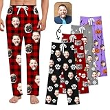 Personalisierte Pyjamahose Herren Lang mit Foto - Maßgeschneiderte...