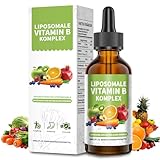 Mommachi Liposomale Vitamin B Komplex Tropfen, Hochdosiert Flüssiges mit...