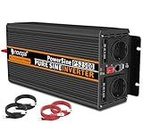 NOVOPAL 2500W KFZ Reiner Sinus Spannungswandler - Auto Wechselrichter 12V...