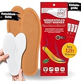 HEAT FOR FEET - Wärmesohlen für Schuhe - 30 Paar - Sofort wärmende &...