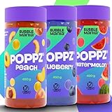 Popping Boba Fruchtperlen für Bubble Tea Mix | Wassermelone, Pfirsich,...