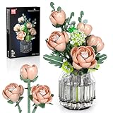Mould King 24109 Klemmbausteine Blumen Rose Blumen Bausteine mit Vase...