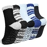 LOFIR Kuschelsocken Warme Socken für Herren: Winter Dicke Flauschige...