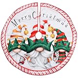 Gatuida Weihnachtsbaumrock Polyester 120cm Dekorative Weihnachtsbaumdecke...