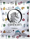 Einhorn Kondome - Wochenration, Vegan, Hormonfrei, Feucht, Geprüft,...