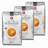 Schwiizer Schüümli Gastronom Bohnenkaffee, Röstkaffee, ganze Bohnen,...