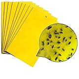 100pcs Gelbtafeln für Obstbäume,Premium Gelbsticker Fliegenfalle,Gegen...