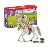 Schleich Lipizzaner Stute und Reiter Figuren-Spielset – realistisch mit...
